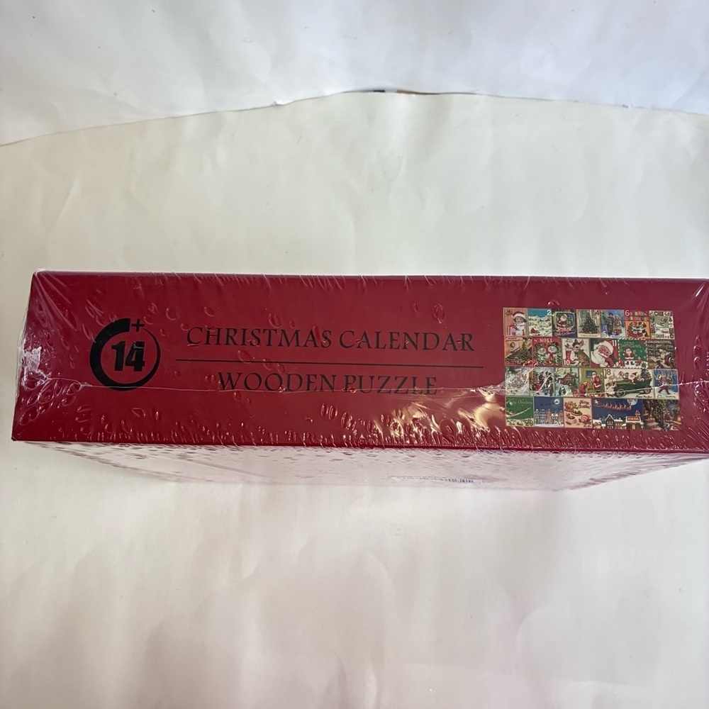 Merry Christmas Calendar Wooden Puzzle 258 pcs - Picture 4 of 7
